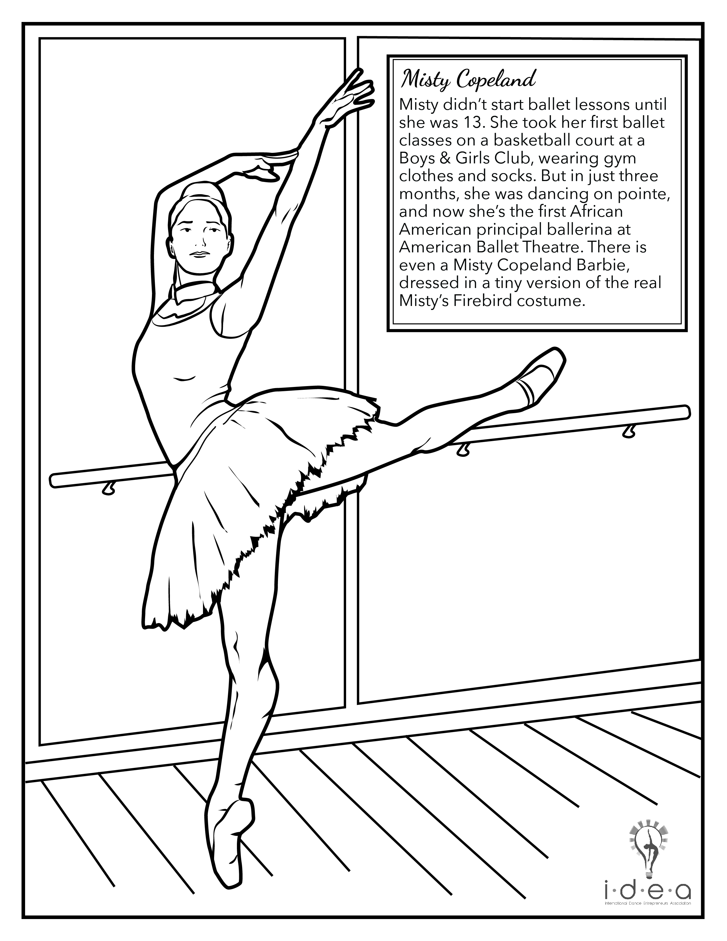 tap shoes coloring pages